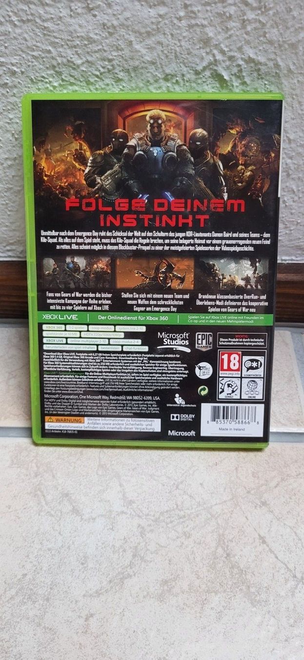 Microsoft Giochi: Xbox 360 - Gears of War Judgment – Usato da Münsingen venduto da Heroism2010 1
