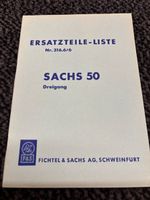 Sachs Ersatzteile - Liste 