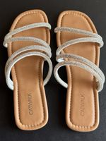Catwalk Glitzersandalen, Grösse 38, neu
