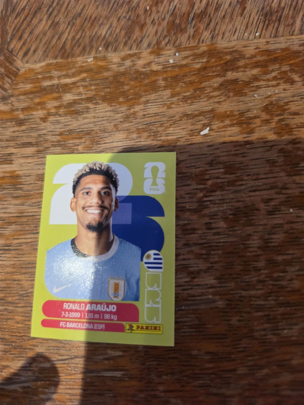 Panini Carte collezionabili: Ronald Araujo Panini Sticker WM 2026 – Nuovo (secondo la descrizione) da Wangen SZ venduto da aar_2pwx