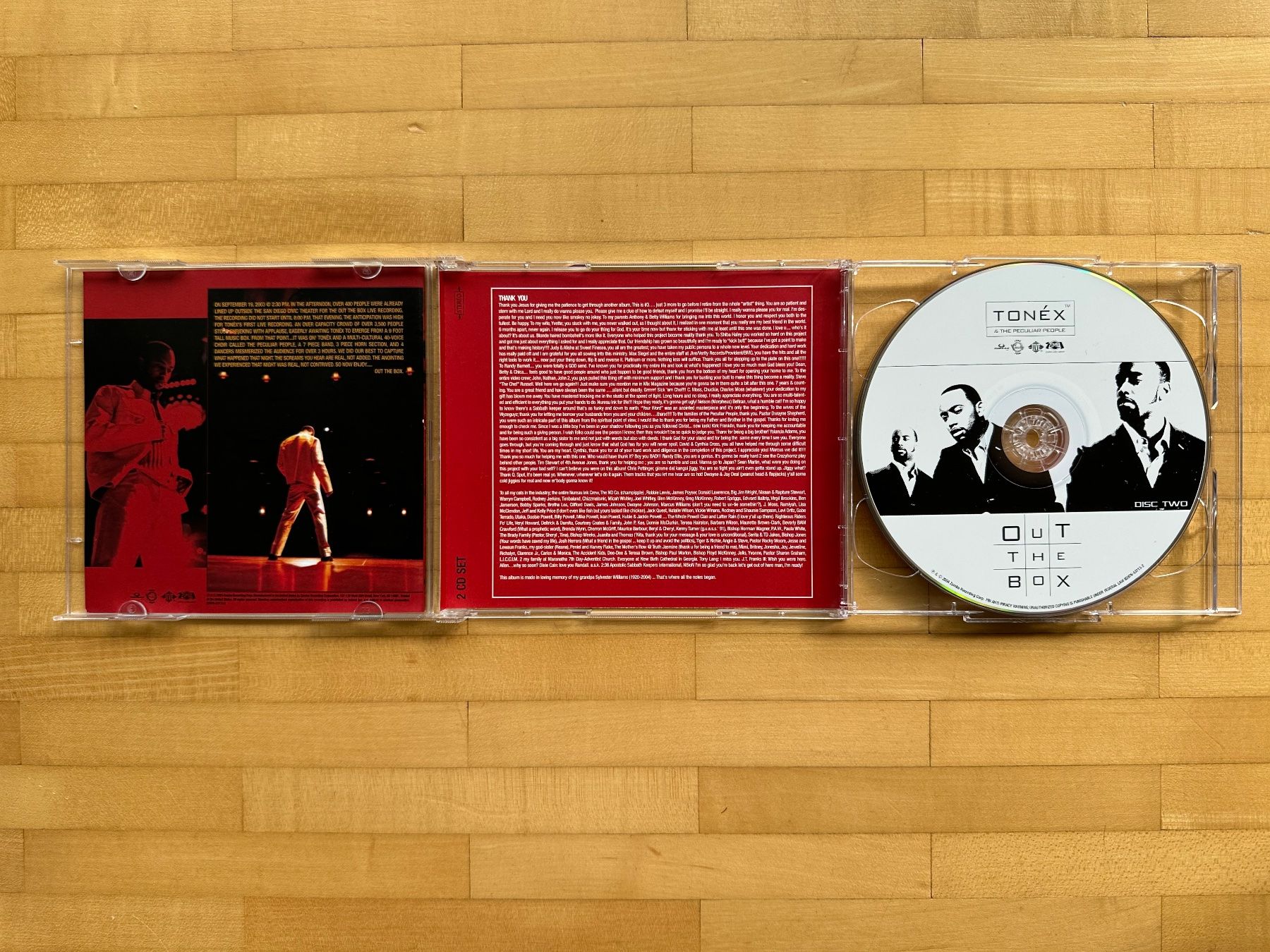 CDs: Tonéx ‎– Out The Box – Gebraucht aus Horgen von flyingpenguin2000 2