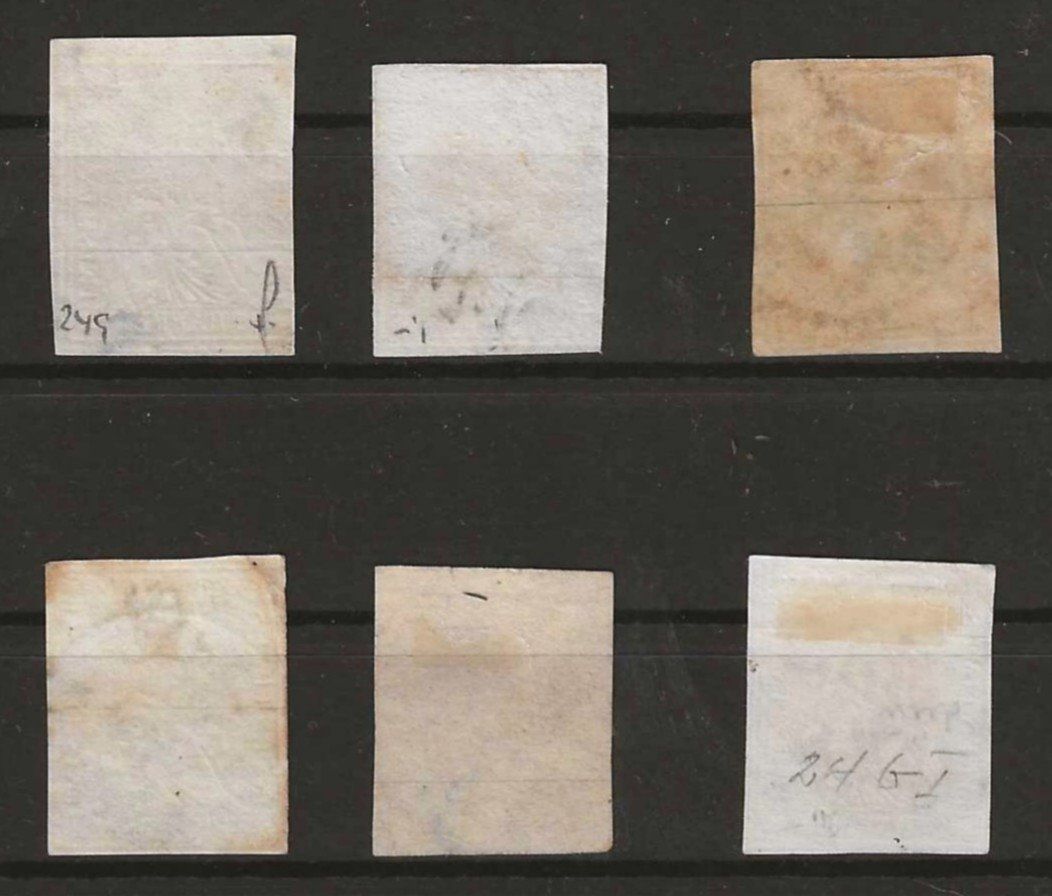 Tutti i francobolli: 6x Strubel Nr. 24 mit Vollstempel – Usato da Gümligen venduto da Geniusbuy 1