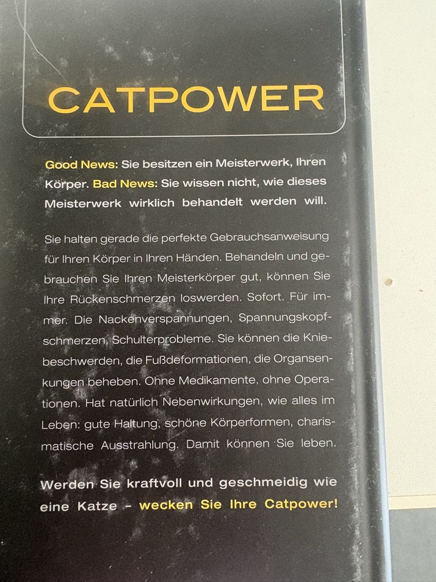Libri: Buch Catpower – Nuovo (secondo la descrizione) da Obbürgen venduto da bugi6868 2