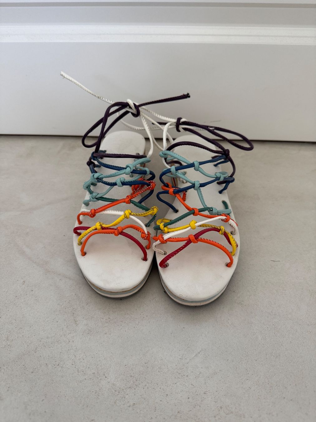 Scarpe da donna: Belles sandales multicolores – Usato da giffers venduto da sev_c9x9 1