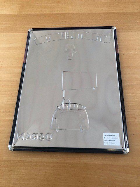 Osram Insegne: Blechschild von OSRAM – Usato da Altbüron venduto da zet_pnw5 4