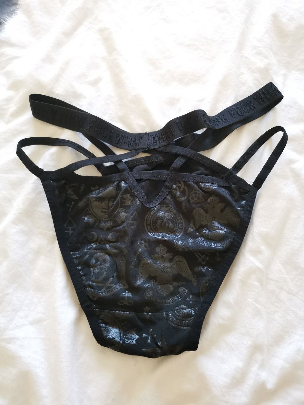 Killstar Altra biancheria intima: Pentagram-Panty von Killstar – Nuovo (secondo la descrizione) da Zürich venduto da Immoertel 1