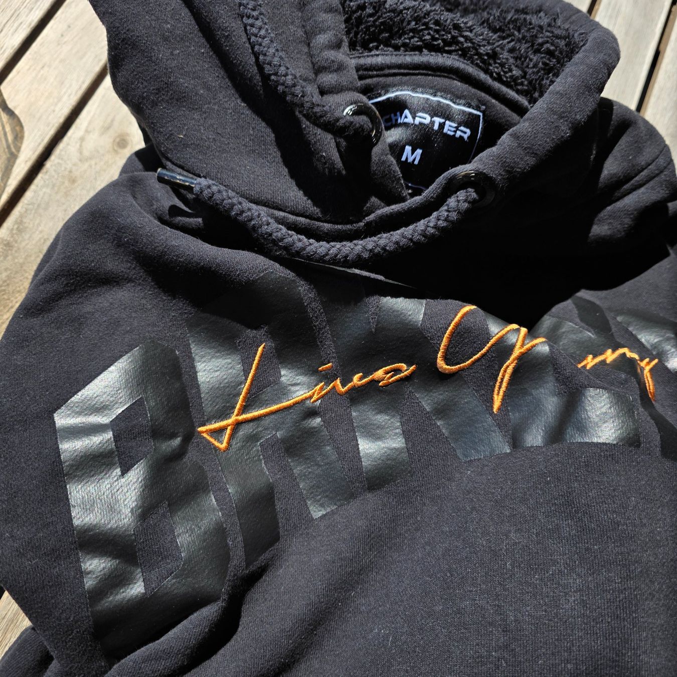 Pulls & Sweat-shirts: 🐸 CHAPTER HOODIE BRKLYN M SCHWARZ KAPUZENPULLOVER PULLOVER – D'occasion à Môtier (Vully) par Frogs 8