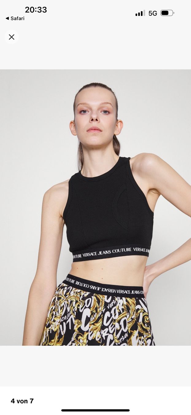 Versace Top: Wunderschöne nagelneue VERSACE JEANS top – Nuovo e nell'imballaggio originale da Biel/Bienne venduto da guessa 4
