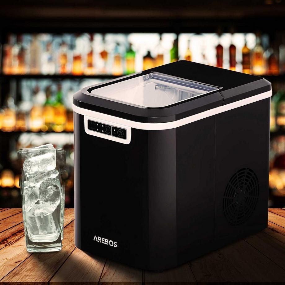 Elettrodomestici da cucina: Arebos Eiswürfelmaschine 2,2L Icemaker Eiswürfelbereiter – Nuovo (secondo la descrizione) da Nebikon venduto da warendiscount 1