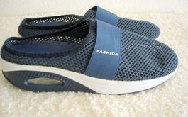Damen Mesh-Sneaker, Modische Slip-on-Sneaker Grösse: 41.5