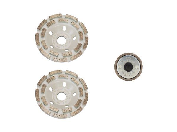 Bosch Tutti gli attrezzi: Bosch Expert for Concrete Diamanttopfscheibe Set – Nuovo e nell'imballaggio originale da Koppigen venduto da Bracher_Mail-House