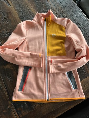 Ortovox Fleecejacke Damen rosa orange guter Zustand