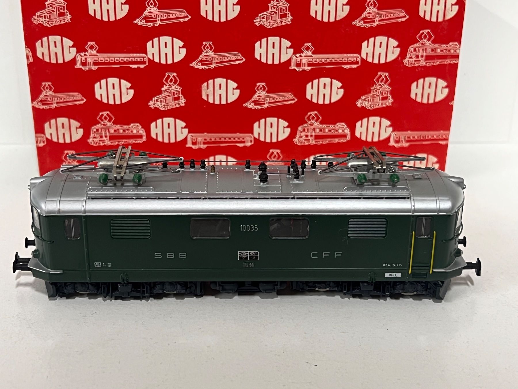 Hag Modellini di ferrovie: Hag Nr.220 Re 4/4 l  H0/AC Analog – Usato da Geroldswil venduto da TopTrain54 1