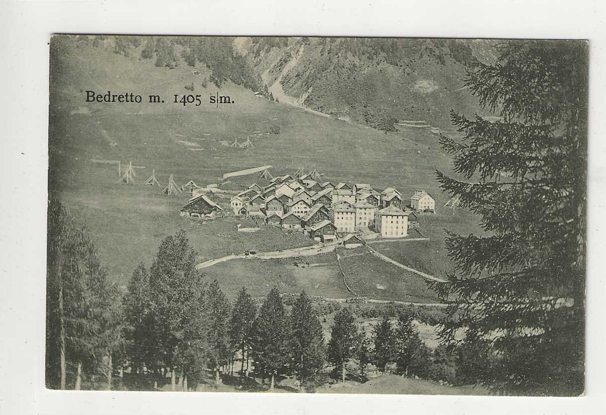 Cartoline postali: Bedreto, ca 1920-er Jahre – Usato da Spiez venduto da Niesen20