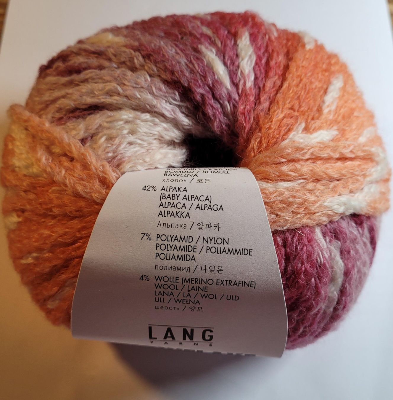 Lang Yarns Lana: Kuschelgarn zum Superpreis: Snowflake Multicolor – Nuovo e nell'imballaggio originale da Burgistein venduto da Azureus58