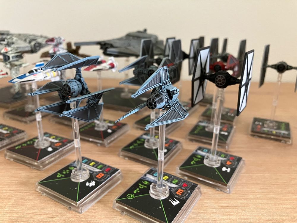 Star Wars XWing TabletopSpiel Sammlung mit viel Zubehör Kaufen auf