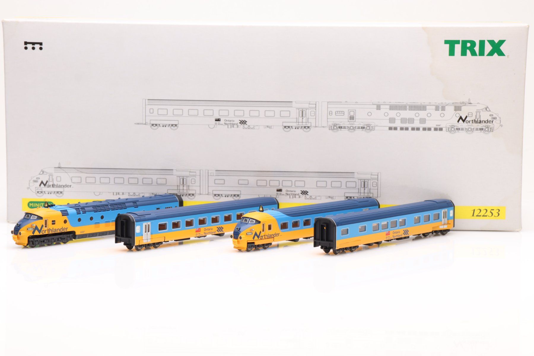 Trix Modelleisenbahnen: Trix 12253 Nothlander Triebwagenzug, Spur N – Neu (gemäss Beschreibung) aus Ried (Muotathal) von Modellbahn.swiss