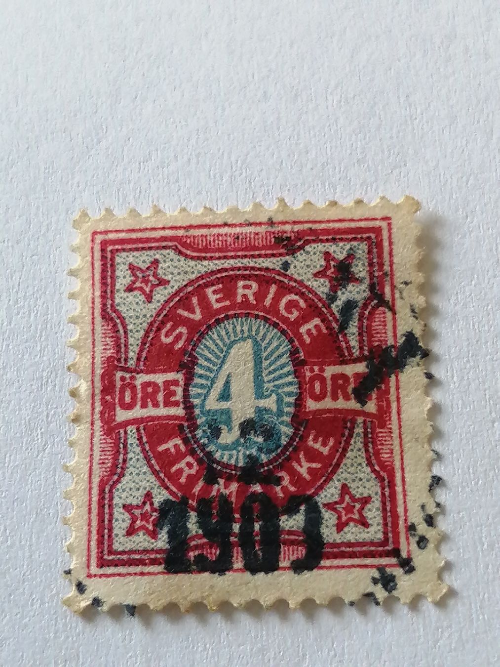 Tutti i francobolli: Schweden 1892 – Usato da Happerswil venduto da tschergi