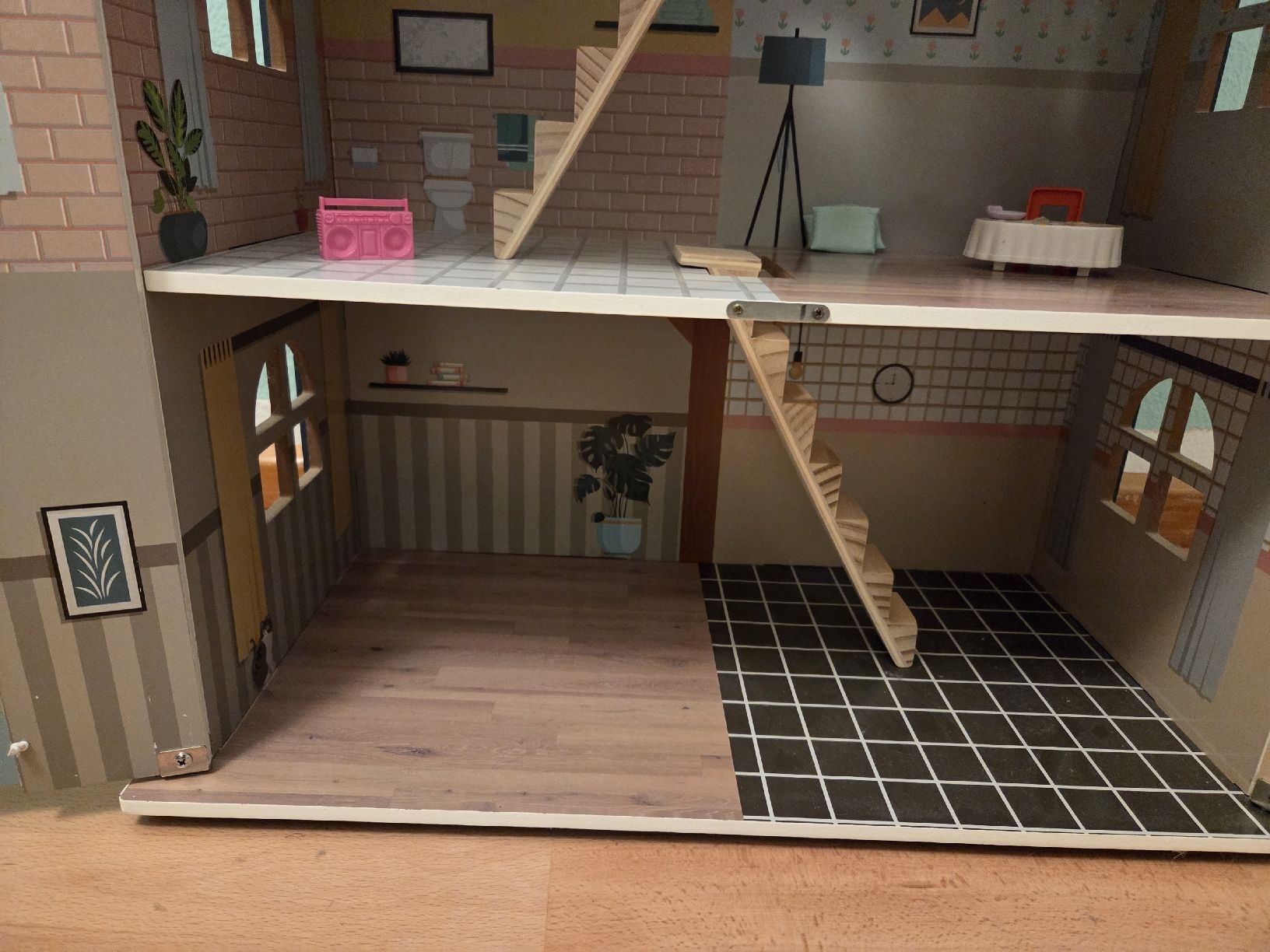 Case e mobili per bambole: Schönes Spielzeughaus – Usato da Dietikon venduto da daeftig 4