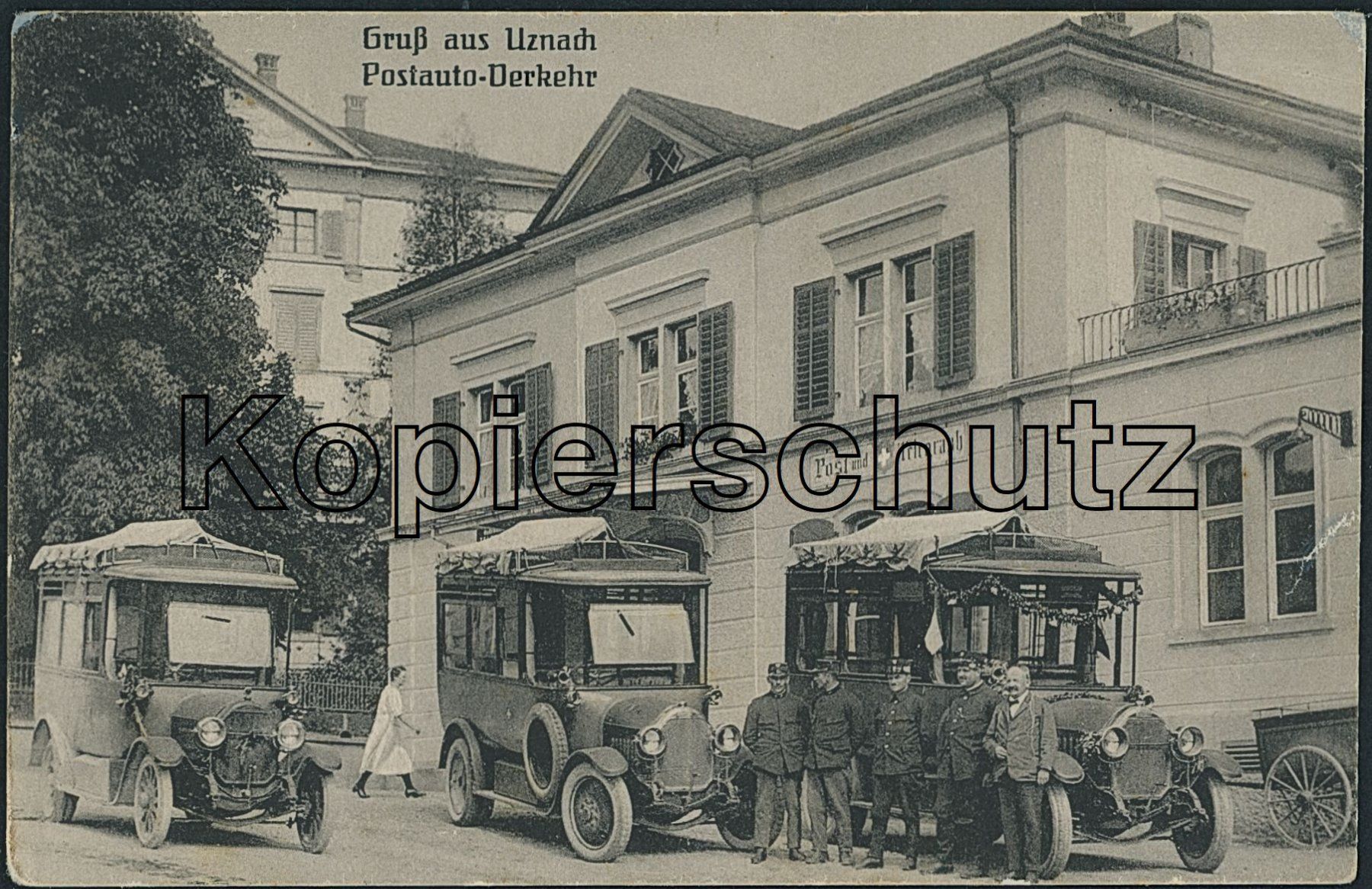 Ansichtskarten: SG Uznach - Post - Postauto – Neu (gemäss Beschreibung) aus Schindellegi von leecollect