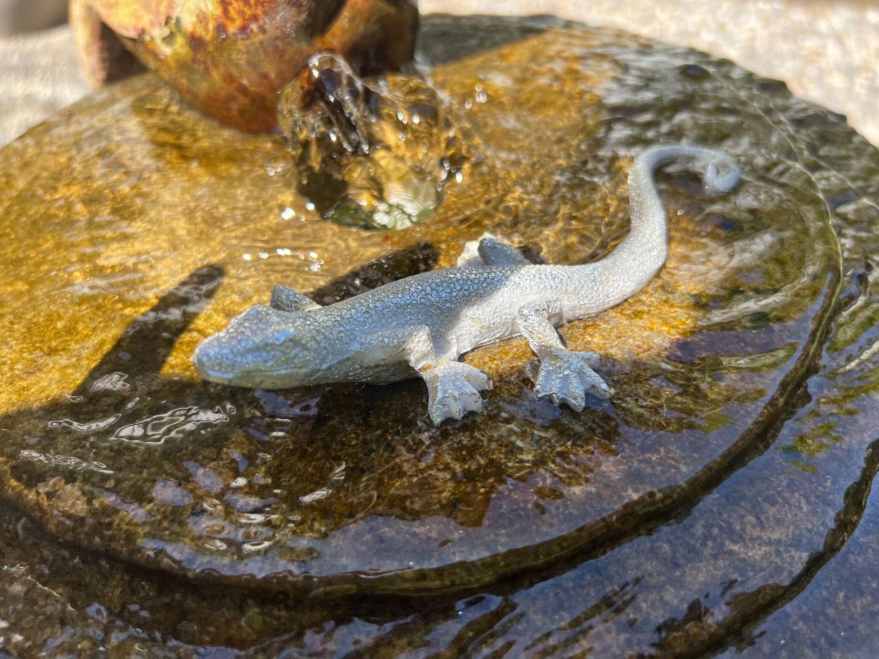 Tutte le decorazioni: 1 Gecco Salamander Deko mit Aufhänger – Nuovo (secondo la descrizione) da Bern venduto da FANTASTICTREASURES 3