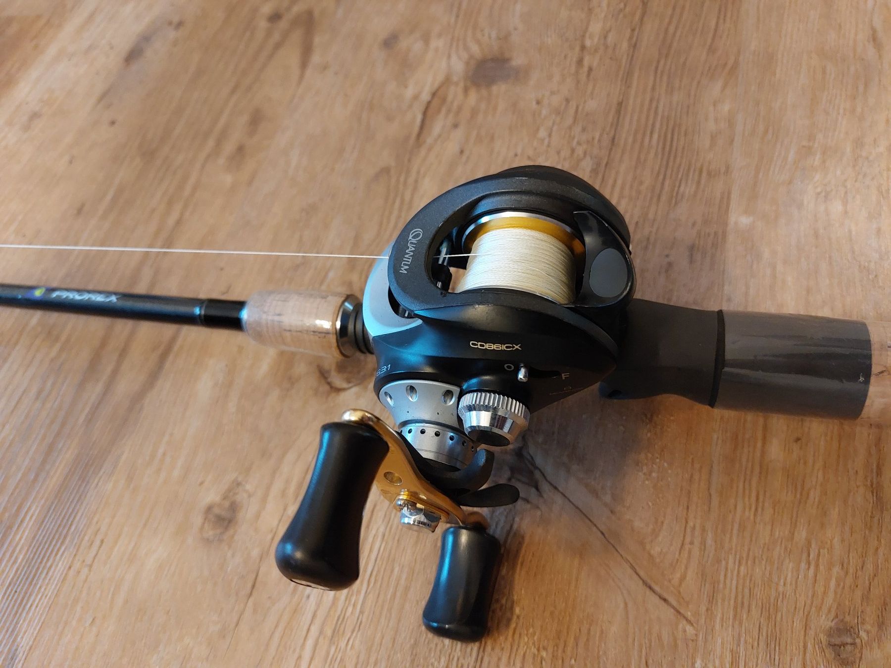Daiwa Canne da pesca: Daiwa Jerkbait-Rute & Quantum Baitcastrolle – Usato da Vella venduto da AnMarc93 1