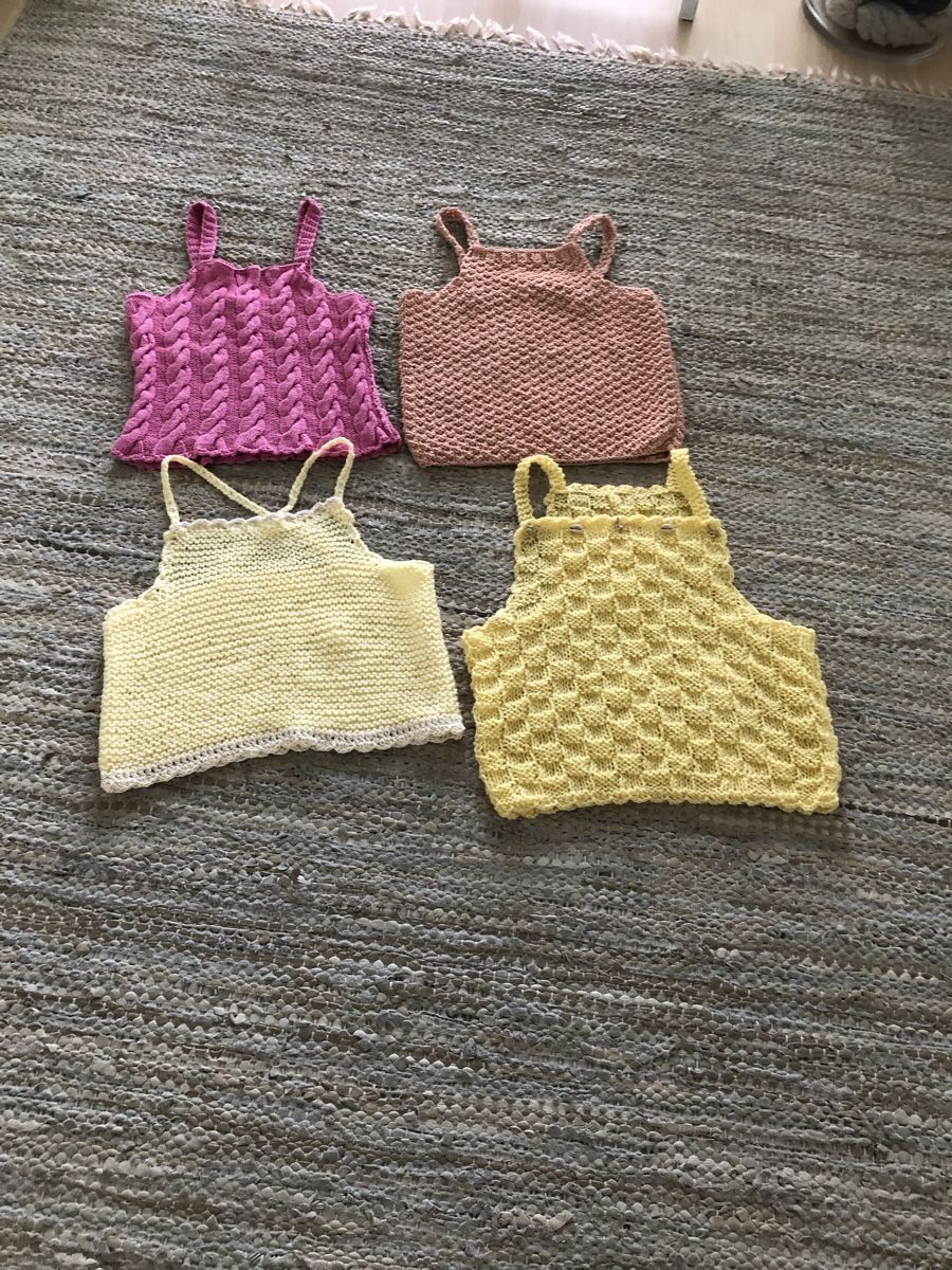 Tops: Sommer Set: 4 gehäkelte Tops, Gr. XS, Neu!! – Neu (gemäss Beschreibung) aus Dübendorf von mar_s66c 6