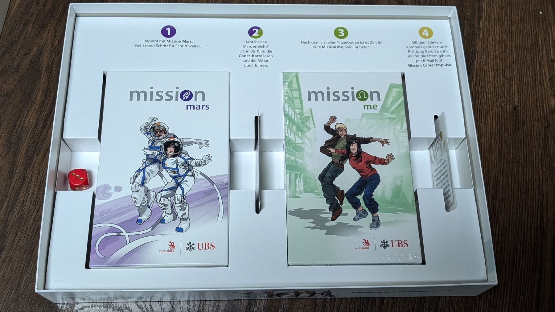 Giochi: Gesellschaftsspiel "Mission Future" UBS SwissSkills – Usato da Randa venduto da est_m9n9 1