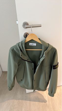 Stone Island Softshell Jacke Khaki Grösse M gebraucht