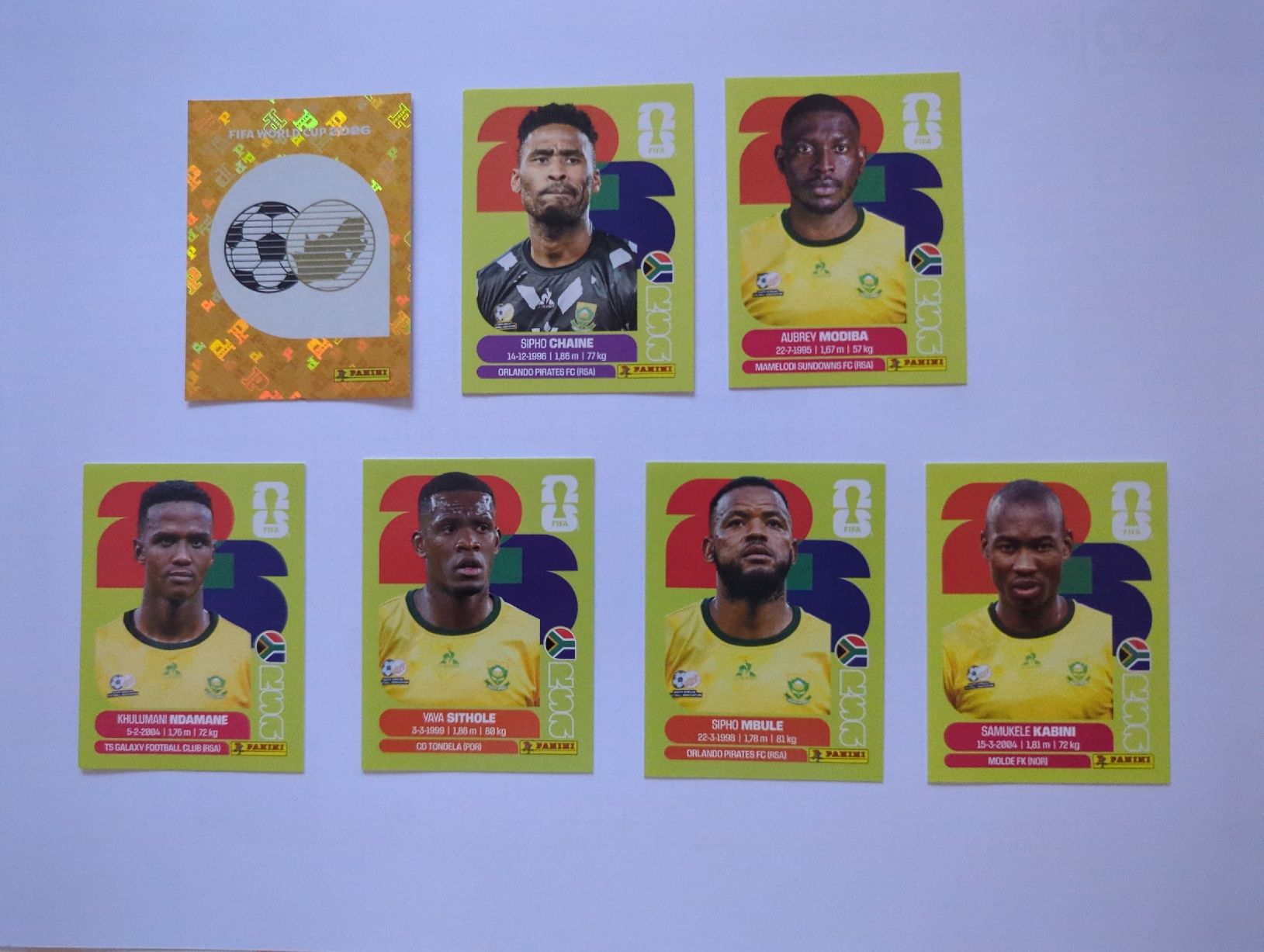 Panini Carte collezionabili: WM 2026 Panini South Africa – Nuovo (secondo la descrizione) da Kiental venduto da CrowDolf