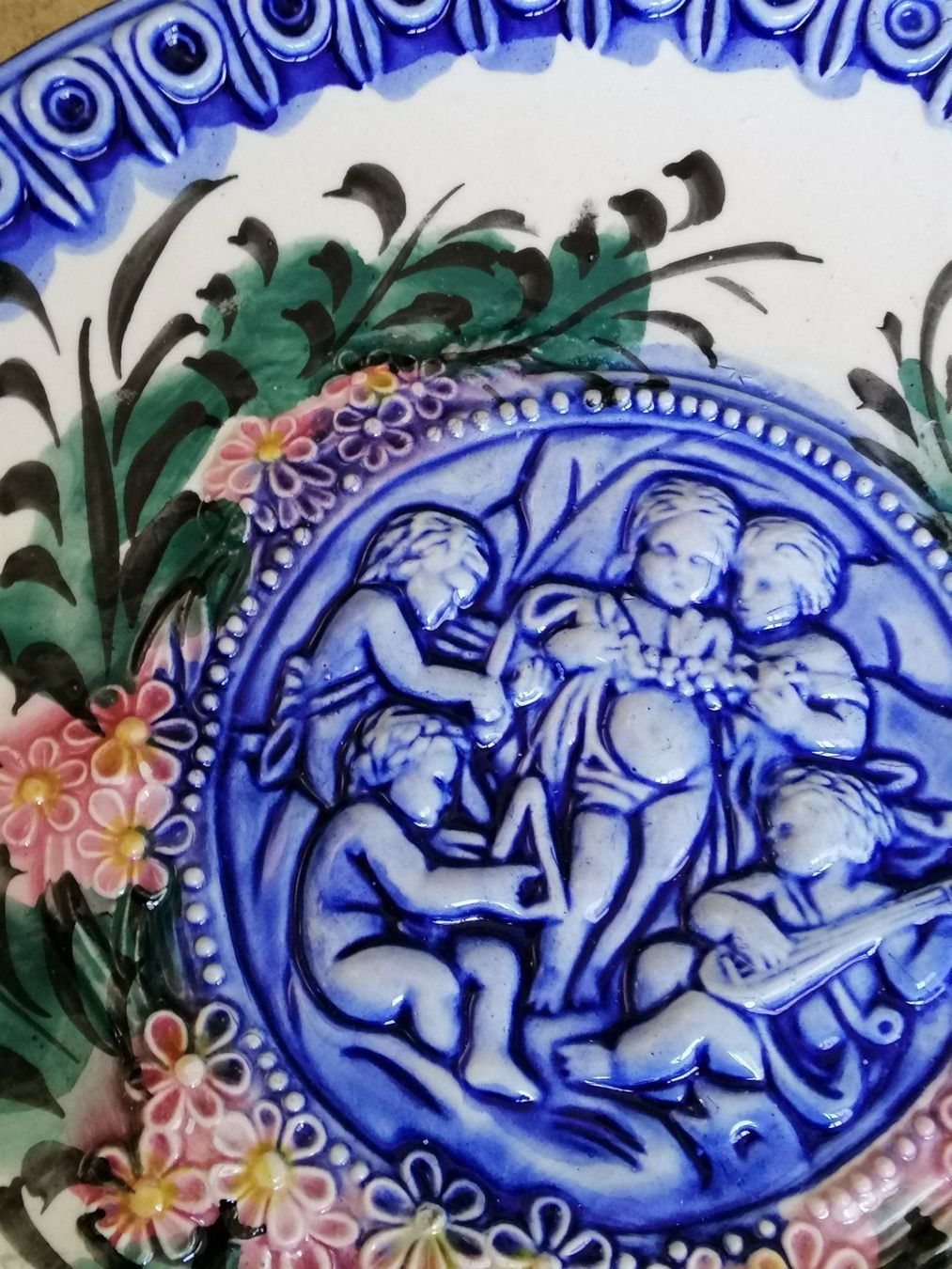Piatti: Vintage Keramikteller, Puten – Usato da Rheinfelden venduto da Cleopatra2000 3