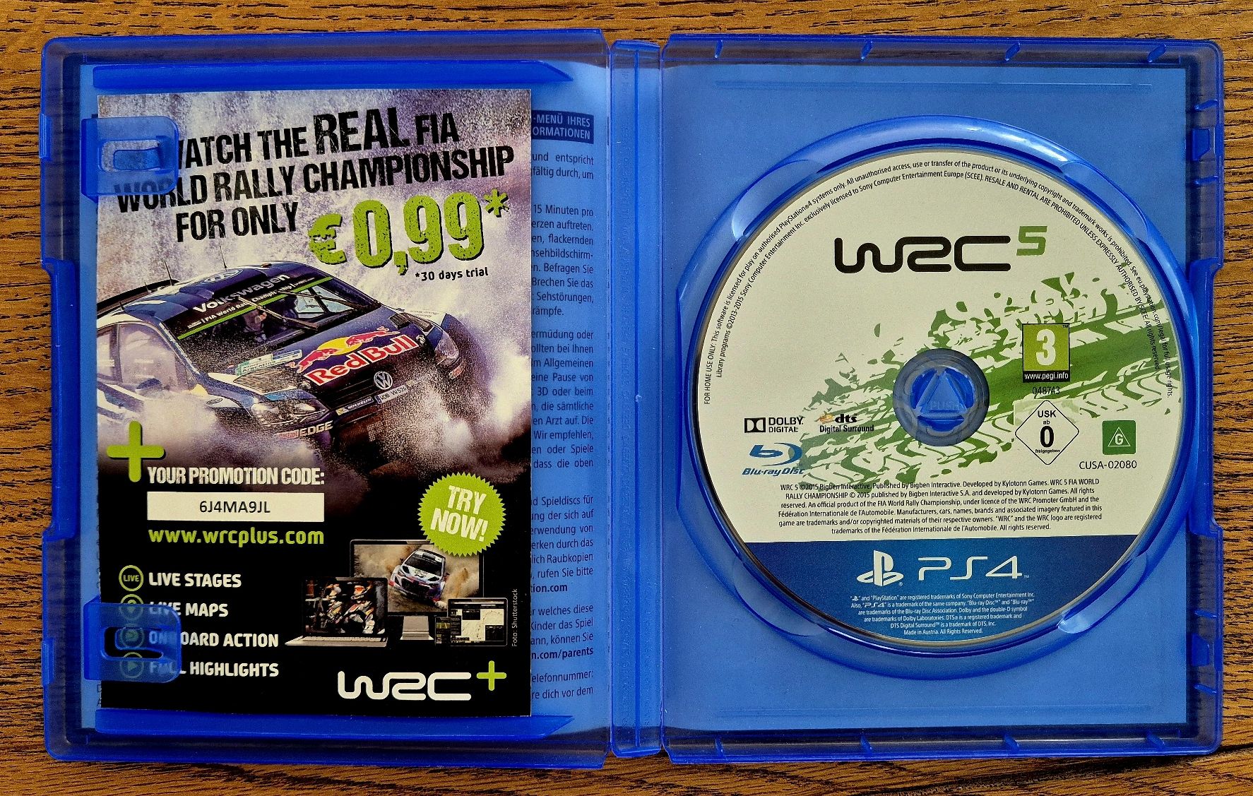Giochi: WRC 5 PS4 Top Zustand – Nuovo (secondo la descrizione) da Au SG venduto da AlenCompany 2