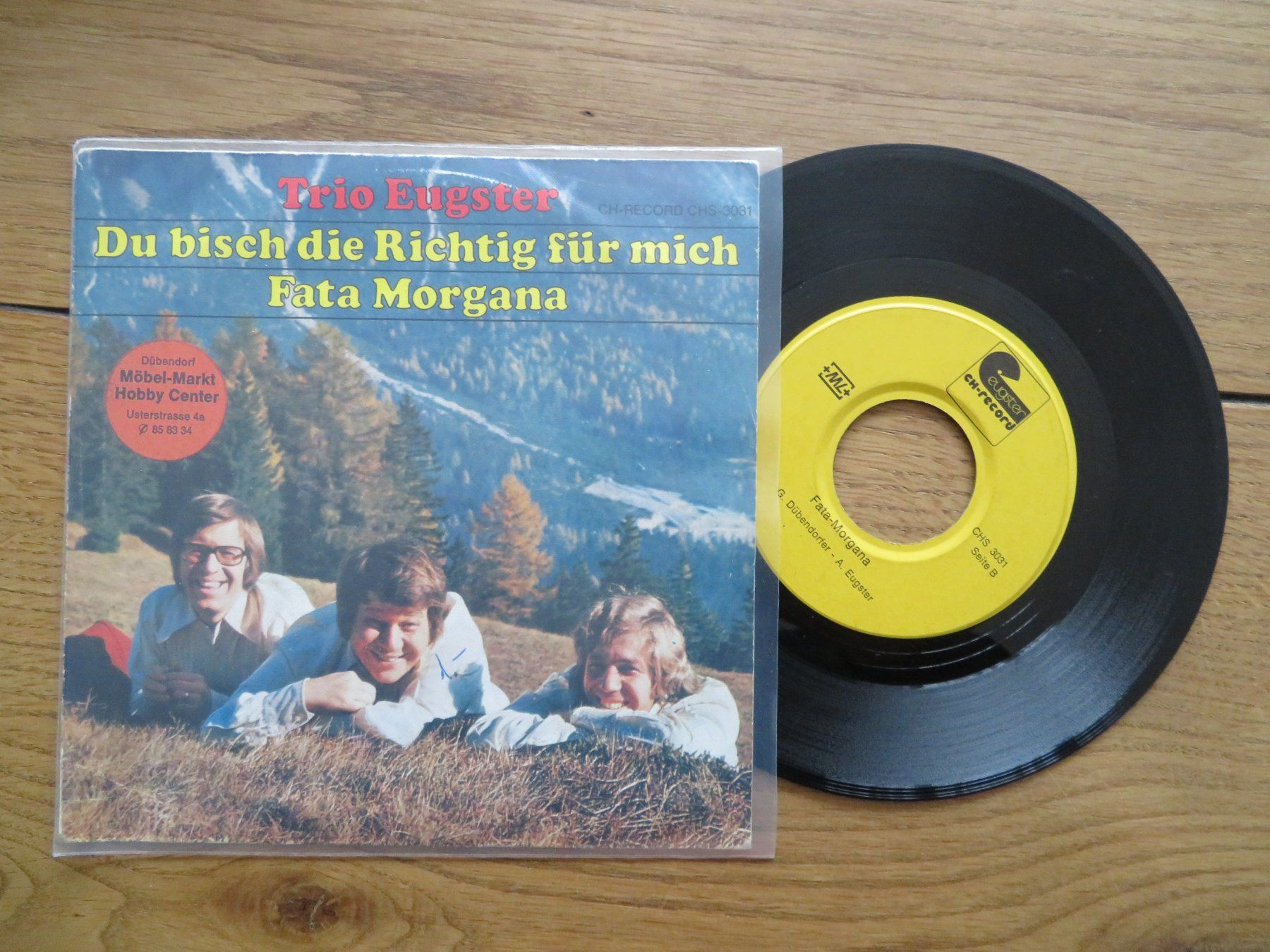 Dischi in vinile: Trio Eugster Single "Du bisch die Richtig" – Nuovo (secondo la descrizione) da Zürich venduto da max_cp5f