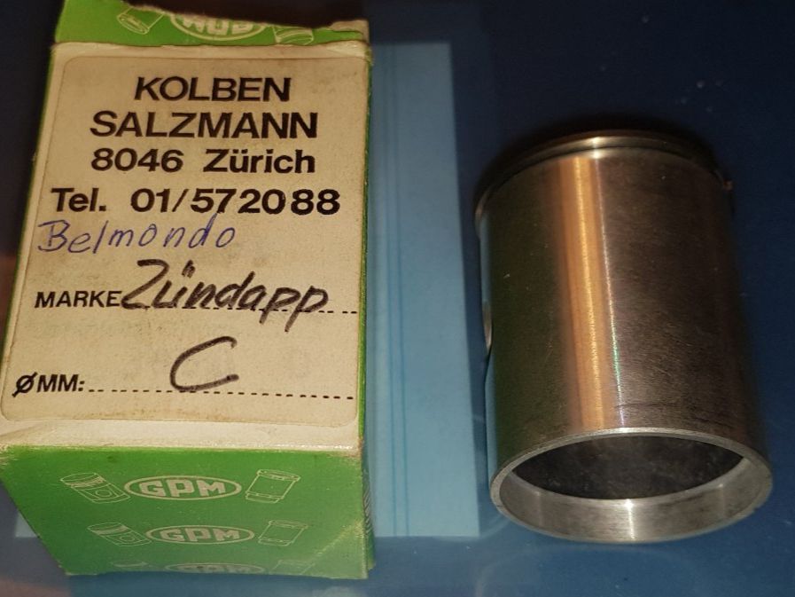 Zündapp Belmondo Kolben 39mm Typ C, neu NOS. #13 (Neu (gemäss