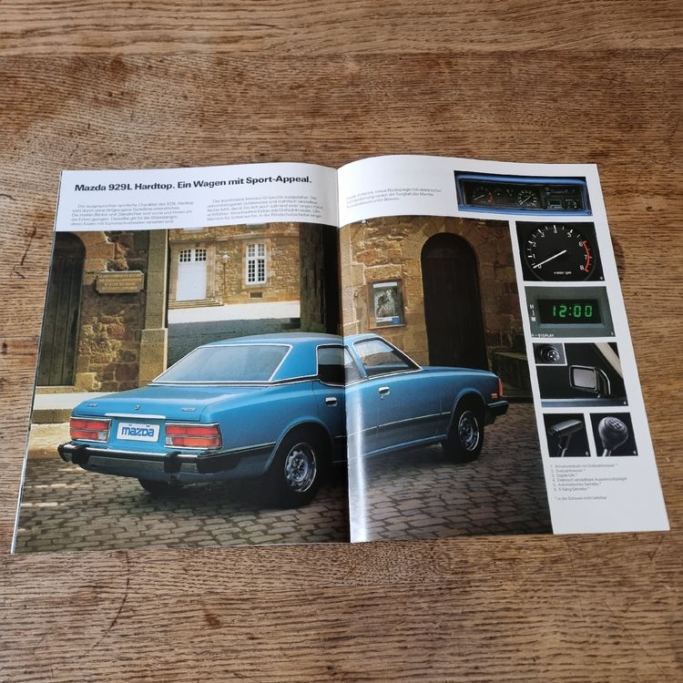Katalog Prospekt MAZDA 929 L 80er Jahre Orginal Vintage Kaufen auf