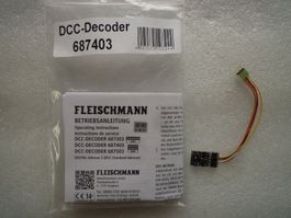 Fleischmann 687403 Dekoder DCC auch für Motorola
