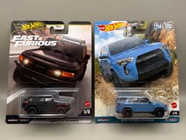 2x HOT WHEELS PREMIUM OVP - TOYOTA