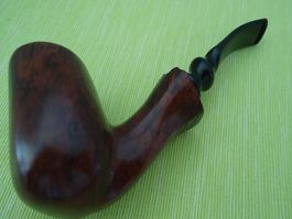 Edle Bruyereholz Pfeife Shelbourne Denmark Handarbeit NEU