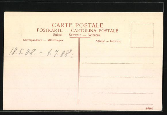 Cartoline postali: AK Neuchâtel, Musée des Beaux-Art – Usato da Berlin venduto da bartko-reher 1