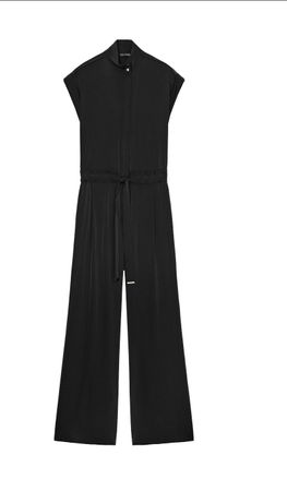 Schwarzer Jumpsuit, Grösse S- Elegant & Bequem von Zara