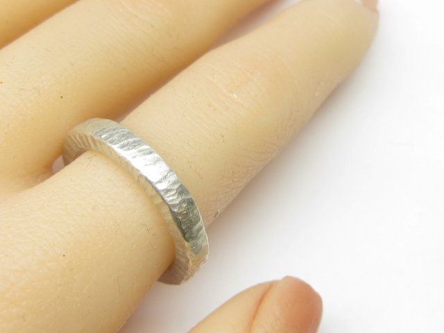 Bagues: Ring Silber 925 Hammerschlag Gr. 57 – D'occasion à Ermatingen par Decovin 3
