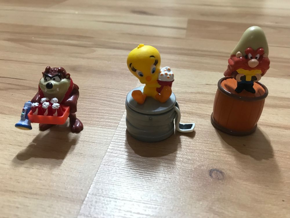 3 Ü-Ei Figuren Looney Tunes | Kaufen auf Ricardo