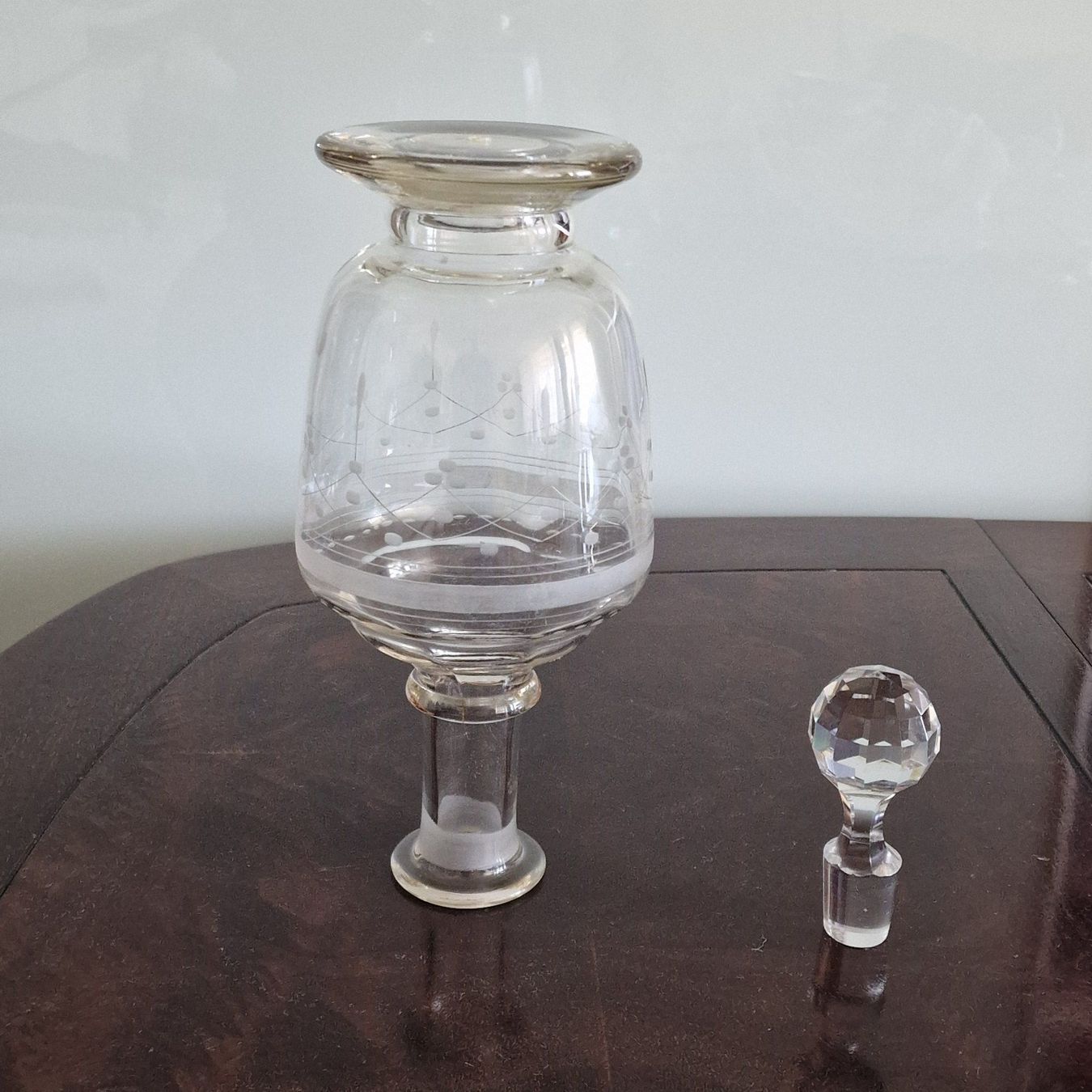 Caraffe: Antike, hochwertige viktorianische Glaskaraffe – Usato da Birr venduto da dem_9xtm 7
