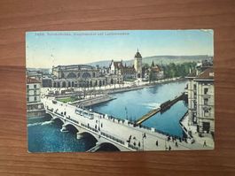 AK 1913 Zürich Bahnhof   (G2957)
