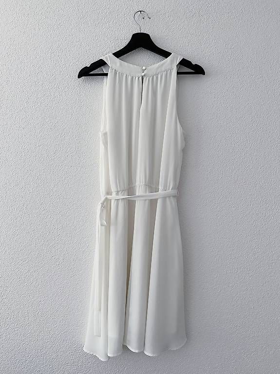 Vestiti: Weisses Kleid mit Perlenbesatz – Usato da Luzern venduto da arl_bgv9 1