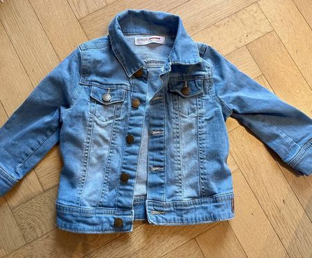 Unisex Kleinkind Jeansjacke von Minotte in Grösse 86/92 (98)