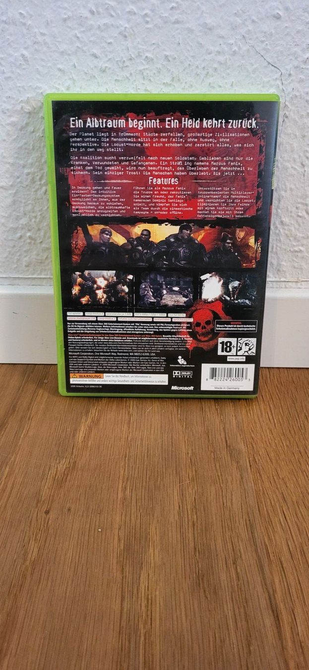 Microsoft Giochi: Xbox 360 - Gears of War – Usato da Münsingen venduto da DigitaleSpielecke 1
