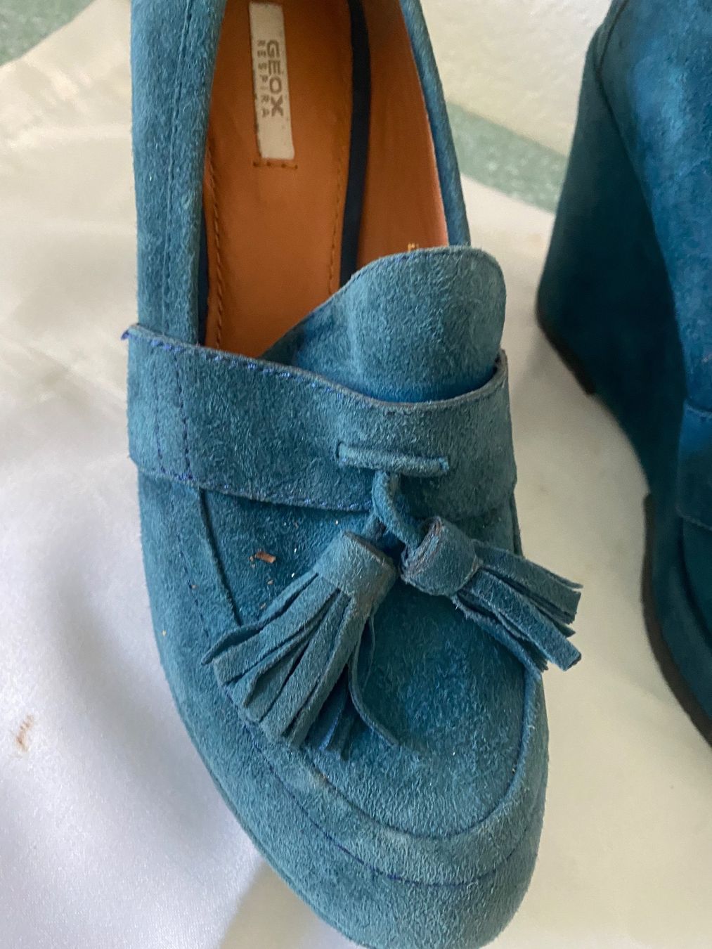 Geox Scarpe da donna: Neu Geox  Schuhe mit Keilabsatz 10cm – Nuovo (secondo la descrizione) da Bern venduto da Ninitto 2