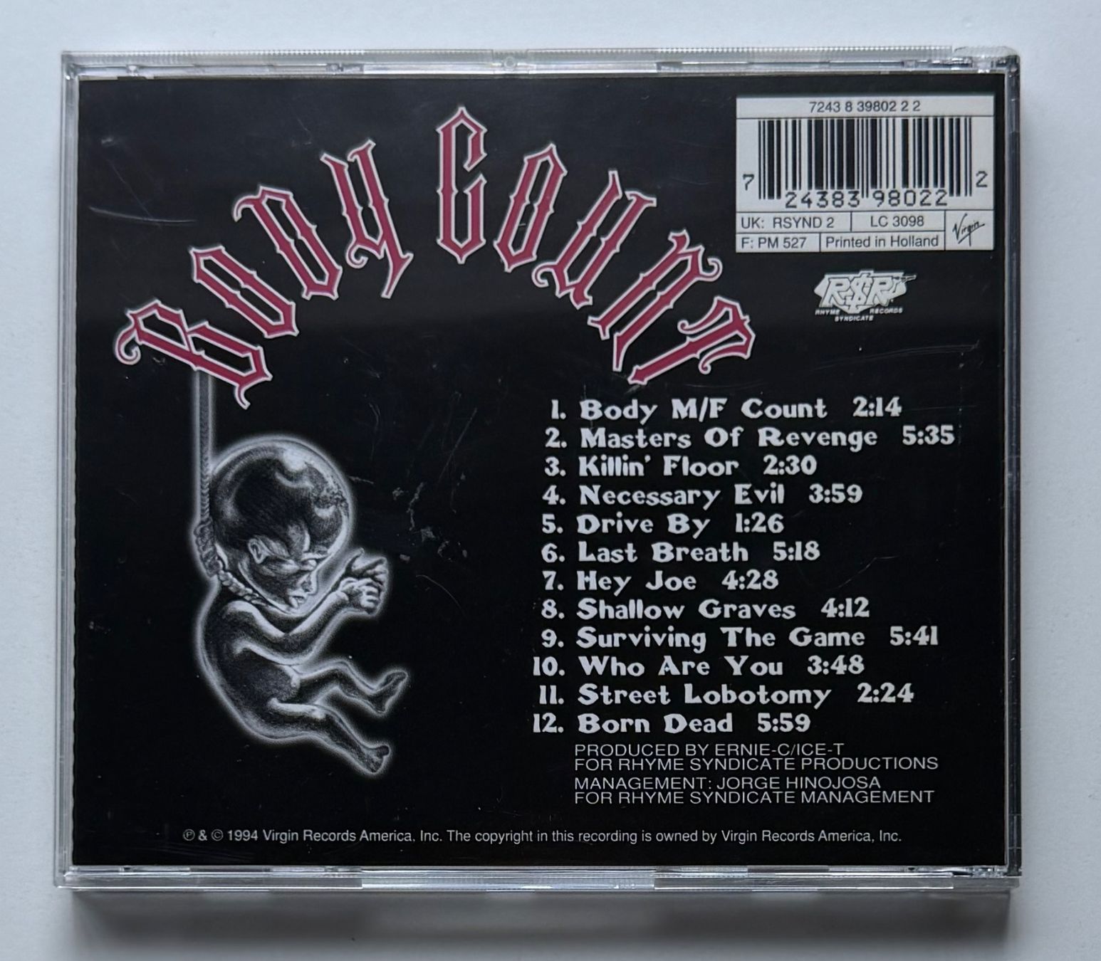 CD: Body Count / Born Dead – Usato da Näfels venduto da rottabi 1