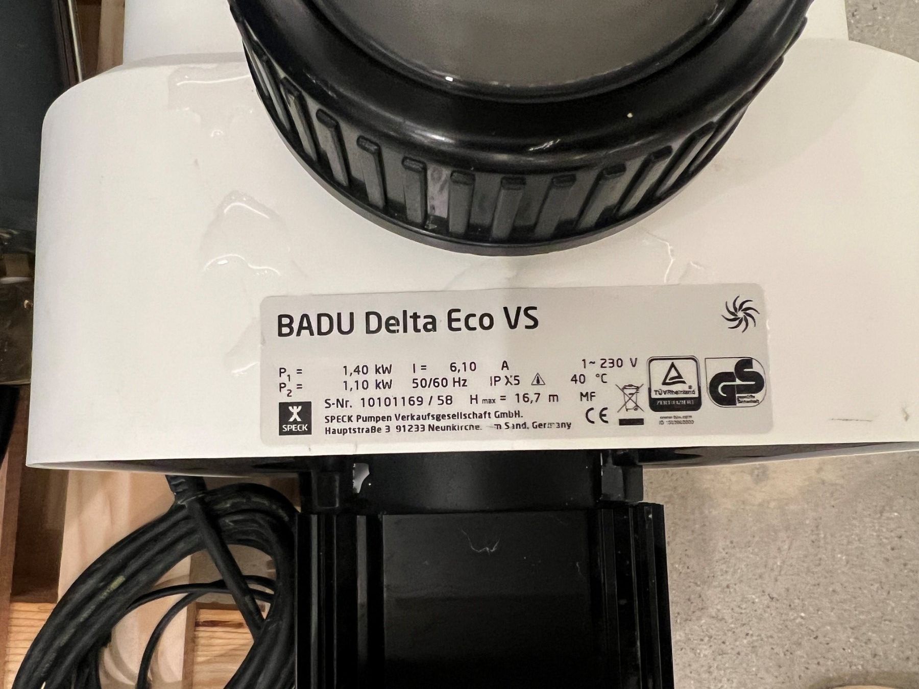 Accessori per Piscine: NEU - SPECK BADU Delta Eco VS Poolpumpe – Nuovo (secondo la descrizione) da Weggis venduto da inf_jw68 1